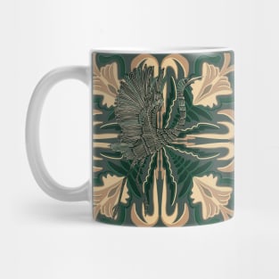 Elegant Egret Bird Mug